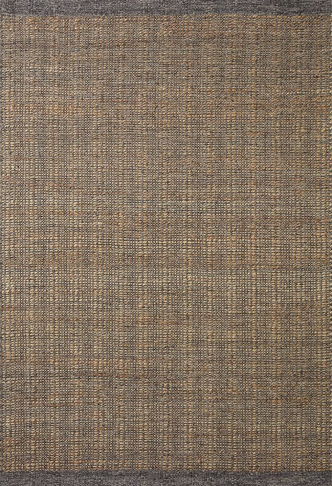 Loloi Jean Stoffer Cornwall Collection CRN-01 Charcoal/Natural 2'-6" x 9'-9" Runner Rug | Amazon (US)