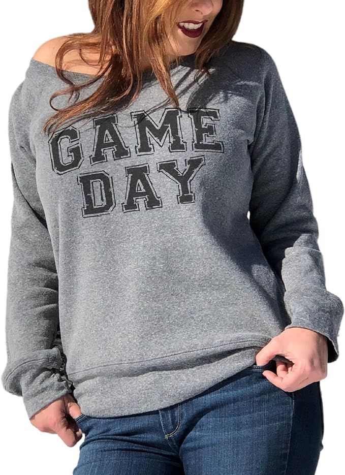 Game Day Sweatshirt Women - Football Pullover Novelty Graphic Sweatshirts Sweater Women | Amazon (US)