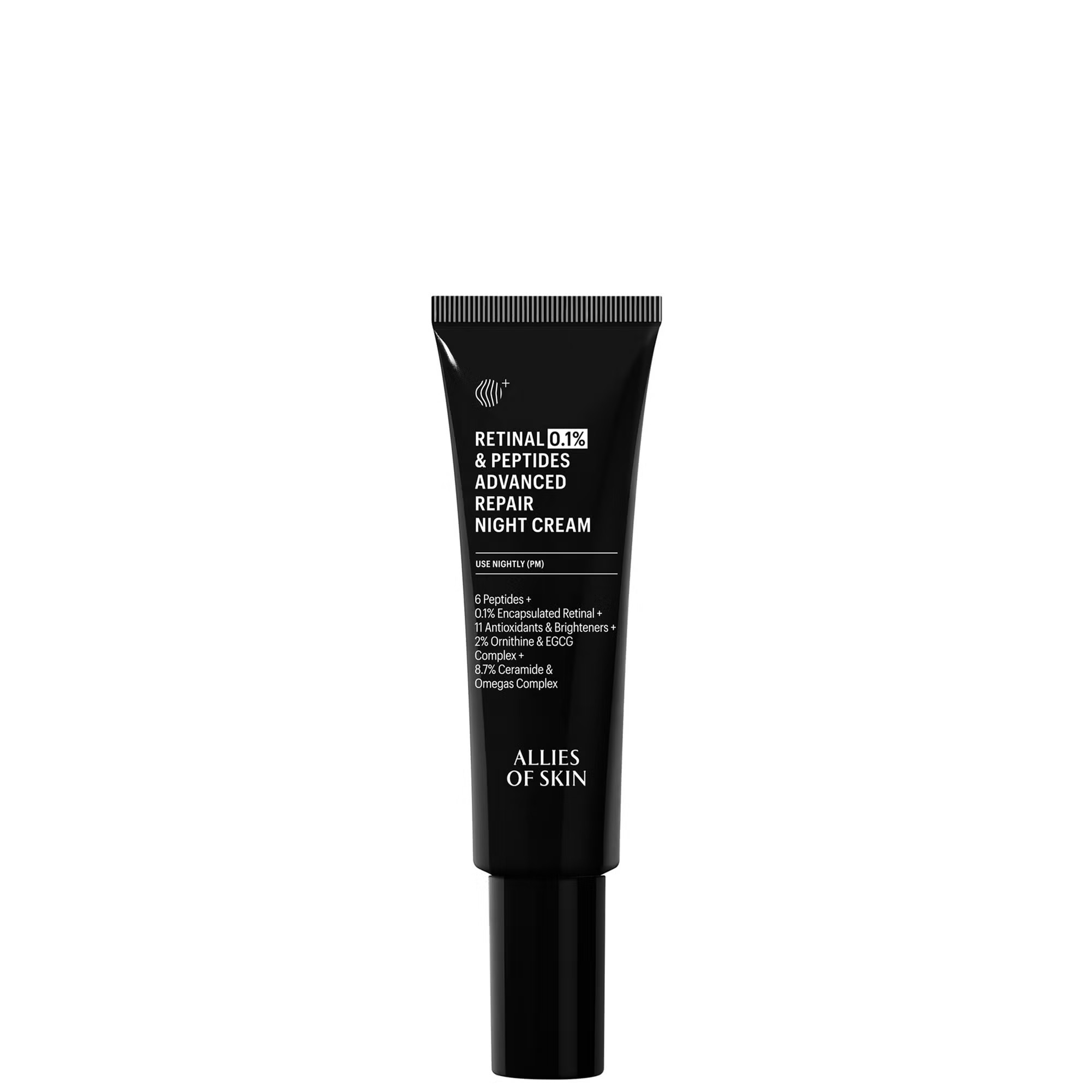 Allies of Skin 0.1% Retinal & Peptides Advanced Repair Night Cream 48ml | Cult Beauty