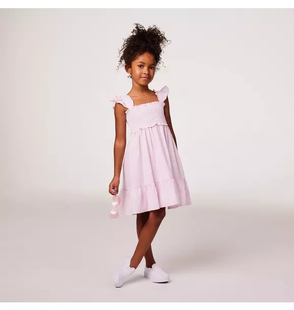 The Emily Seersucker Smocked Sundress | Janie and Jack