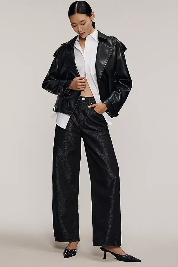 Bailey High-Rise Relaxed Barrel Jeans | Anthropologie (US)