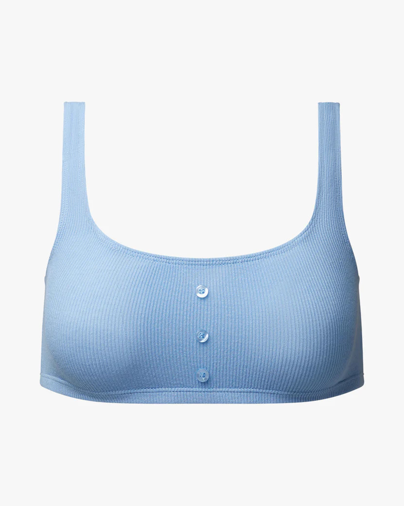 Button Scoop Bra | We Wore What