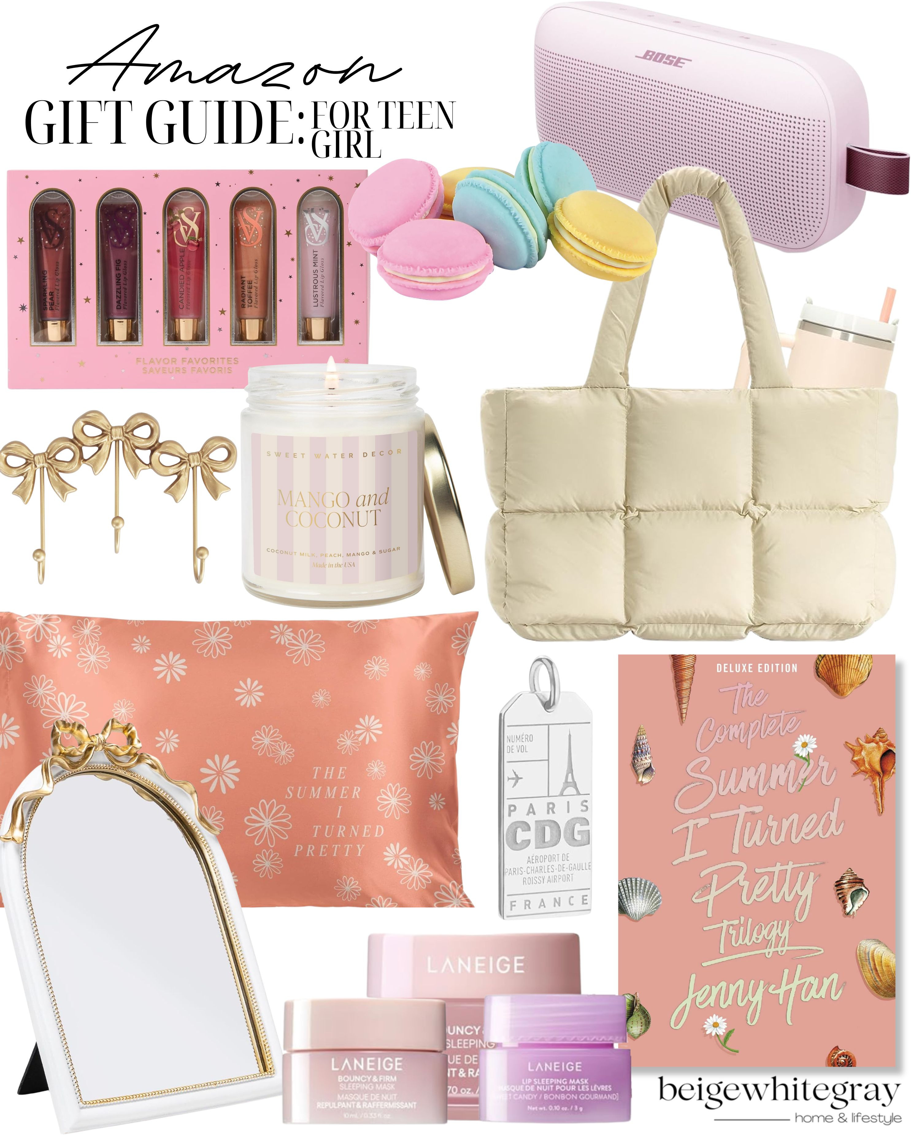 Amazon Gifts for Teen Girls
Amazon Holiday / Amazon Gifts / Amazon Home / Amazon Fashion / Amazon Beauty / Trendy Jewelry / Bluetooth Speakers / LED String Lights / Skincare Sets / Cozy Hoodies / Fun Phone Cases / Nail Polish Kits / Polaroid Cameras / Cute Backpacks / Graphic T-Shirts / Journals & Planners / Fuzzy Socks / Makeup Sets / Hair Accessories / Personalized Name Necklaces / Reusable Water Bottles / Art & Craft Kits / Yoga Mats / Room Decor / Self-Care Gifts / Instant Photo Printers / Scrunchies / Face Mask Sets / Mini Projector / Tech Accessories
 

 

#LTKGiftGuide #LTKHoliday #LTKStyleTip