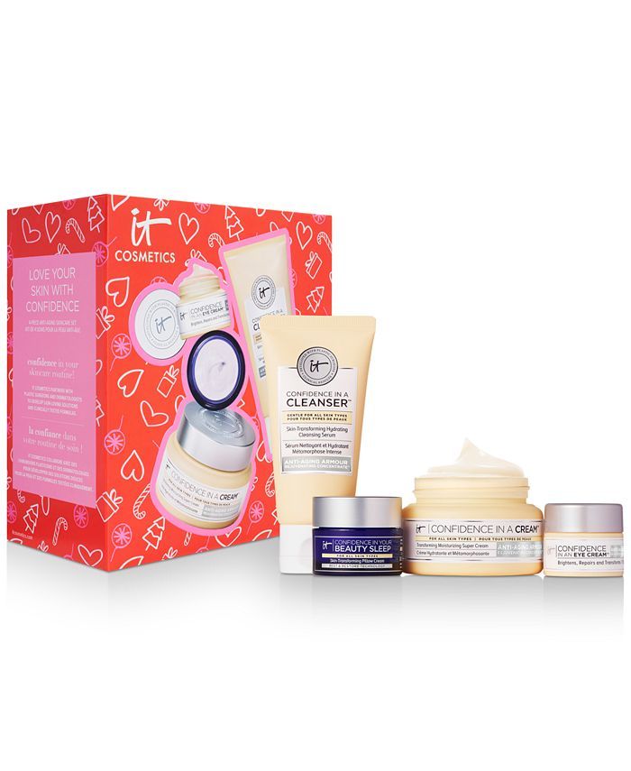 IT Cosmetics 4-Pc. Love Your Skin With Confidence Gift Set & Reviews - Makeup - Beauty - Macy's | Macys (US)
