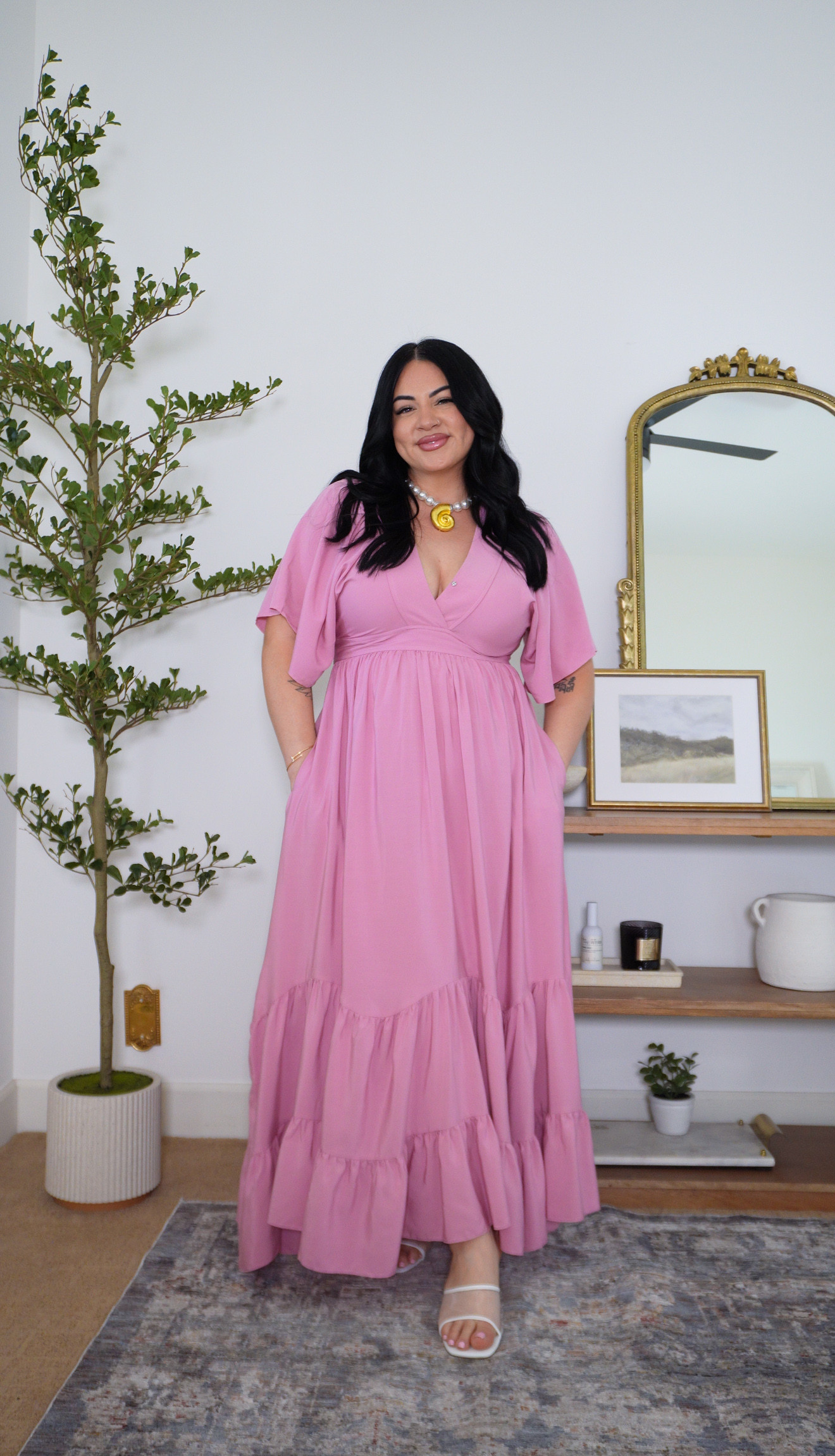 I'm wearing a size large for reference! 

 

#LTKgrwm #LTKootd #LTKMidsize