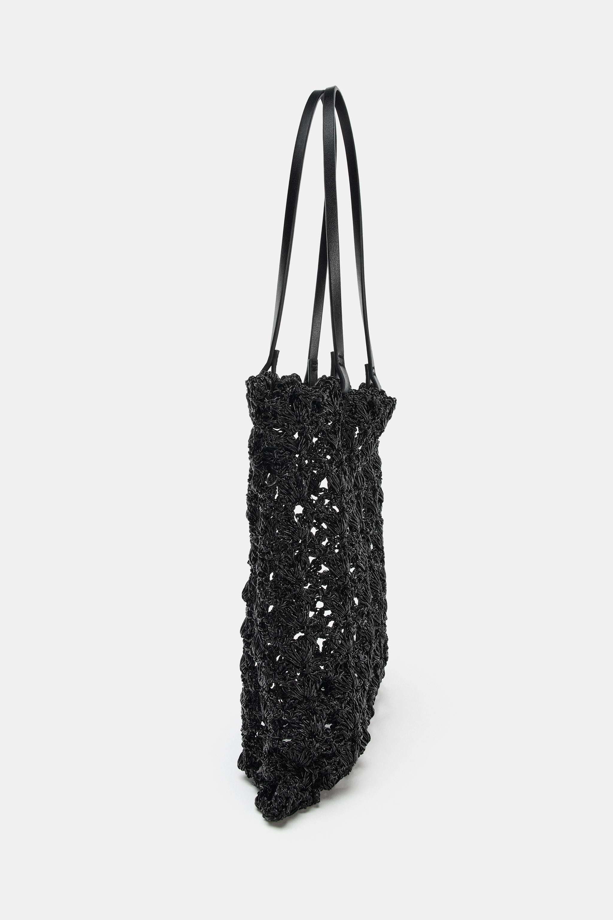 CROCHET MINI TOTE | Zara US