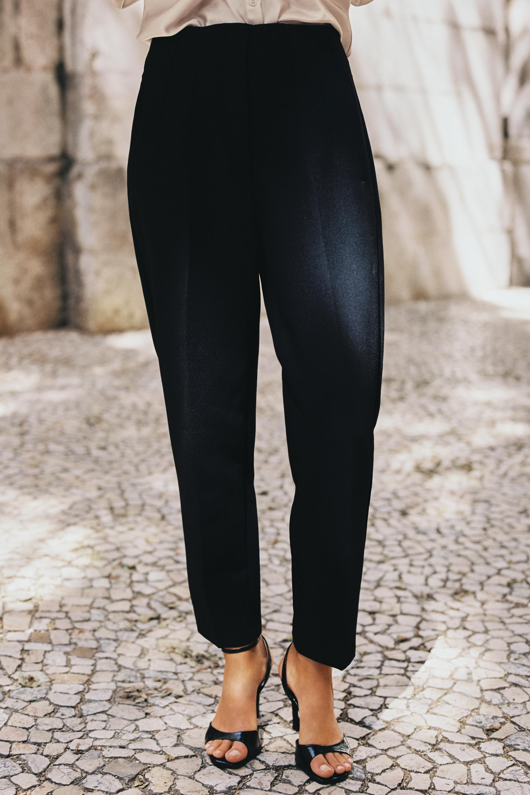 PANTS WITH A HIGH WAIST | Zara US