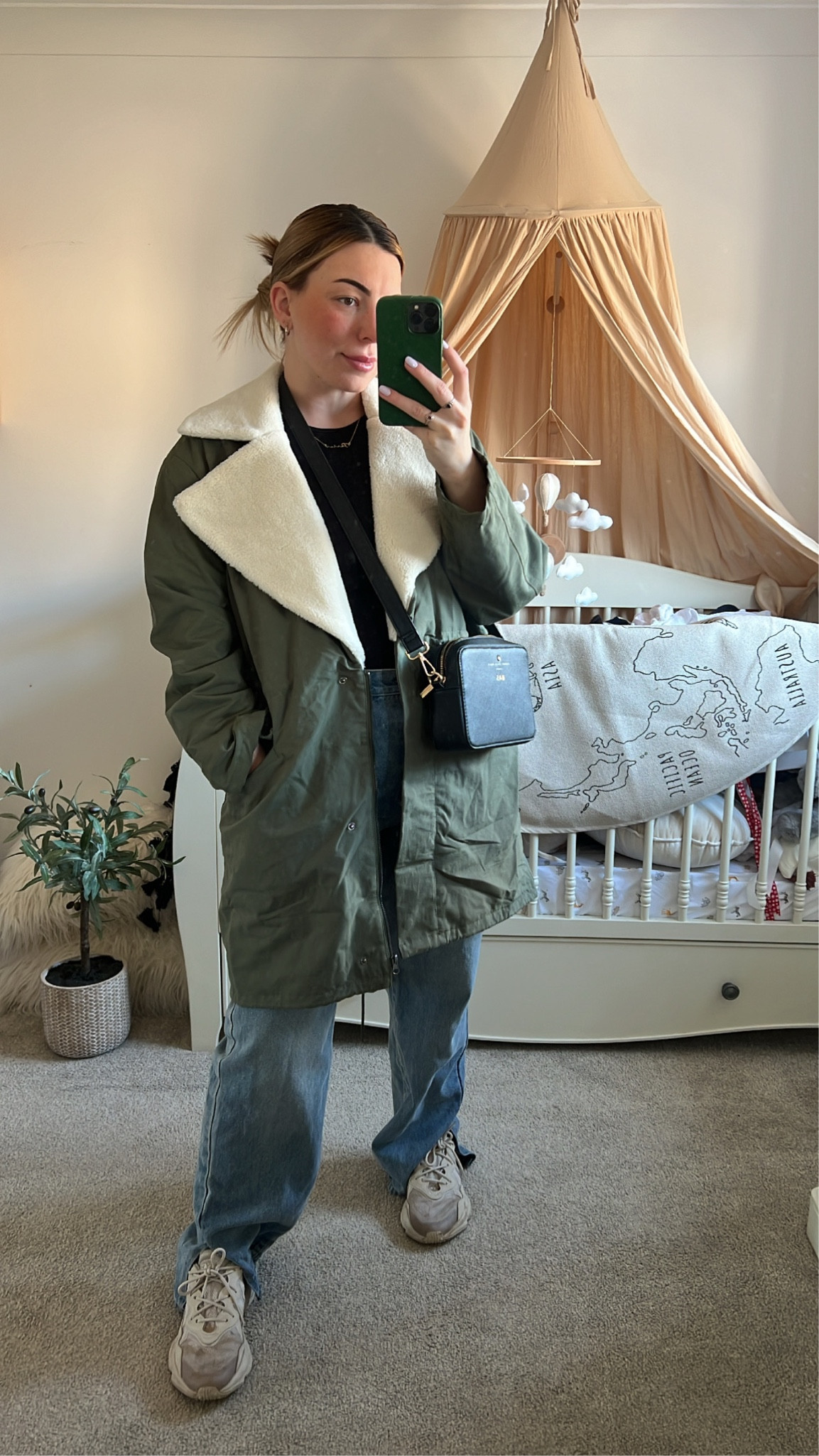Green jacket, quilt lined. Fashion forward whilst keeping you warm! Size 12.

#LTKeurope #LTKSeasonal
