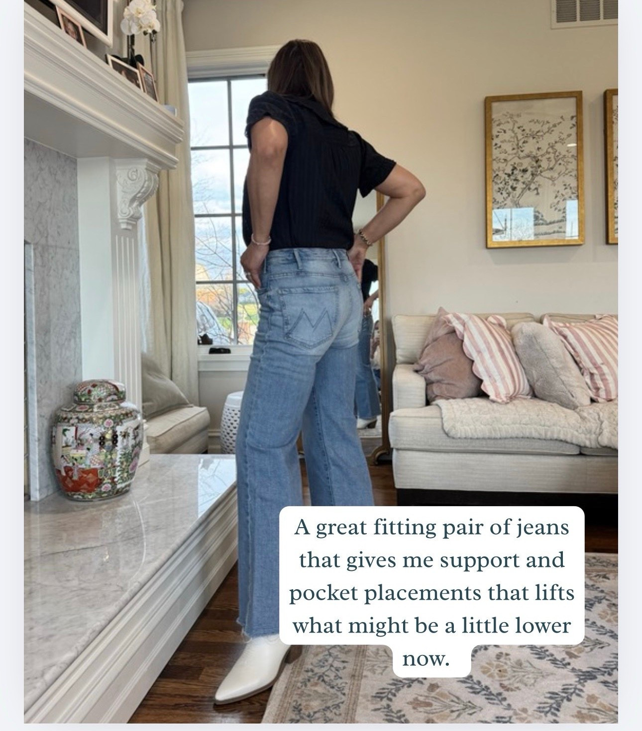 Fantastic fit!! Jeans that give me support and look great on is what I’m stocking up on. s

#LTKOver40 #LTKdayinmylife
