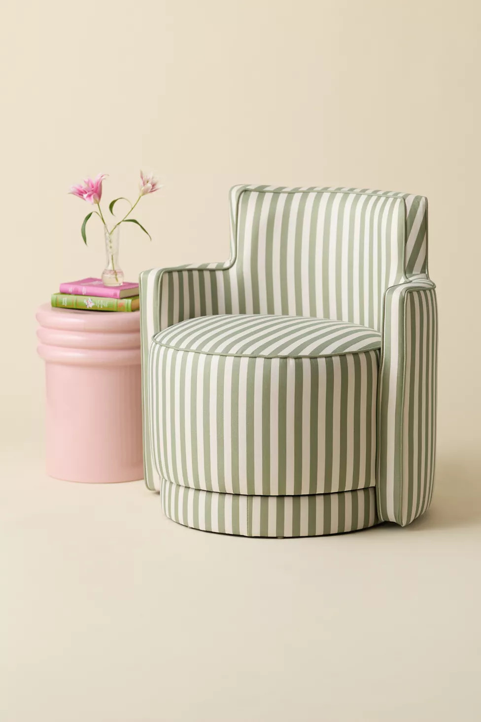 Rhea Swivel Lounge Chair | Urban Outfitters (US and RoW)