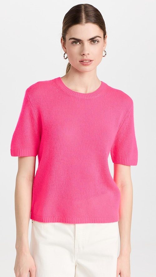 Cashmere Featherweight T-Shirt | Shopbop