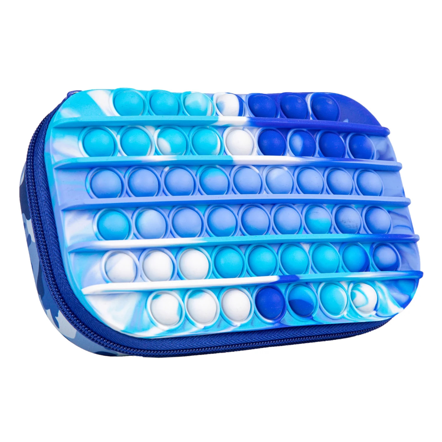 ZIPIT Zip & Pop New Pencil Box for Kids, Pencil Case for Elementary School, Blue | Walmart (US)