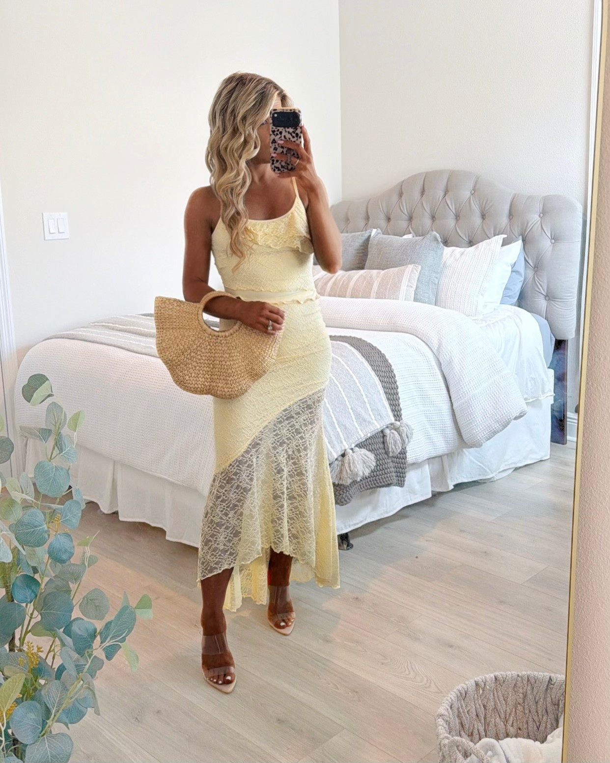 Pale yellow skirt set styled as a spring outfit, summer outfit, or vacation outfit. 

This matching skirt set is “apricot”.  I linked the other colors it comes in too. 

Matching set, coord set, summer set, vacation set, maxi skirt, lace skirt

#LTKootd #LTKSaleAlert #LTKSeasonal