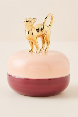 Fran Cat Trinket Box | Anthropologie (US)