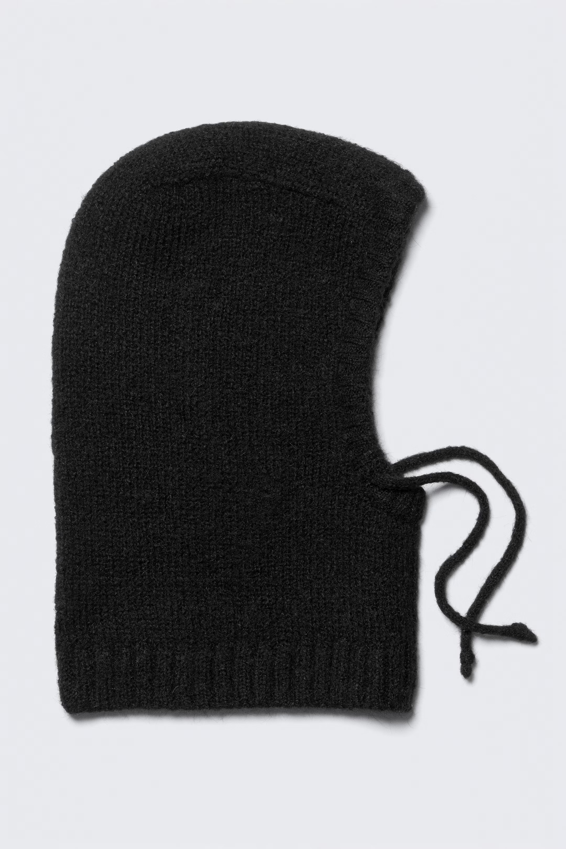 Hairy Knitted Tie Hood | H&M (UK, MY, IN, SG, PH, TW, HK)