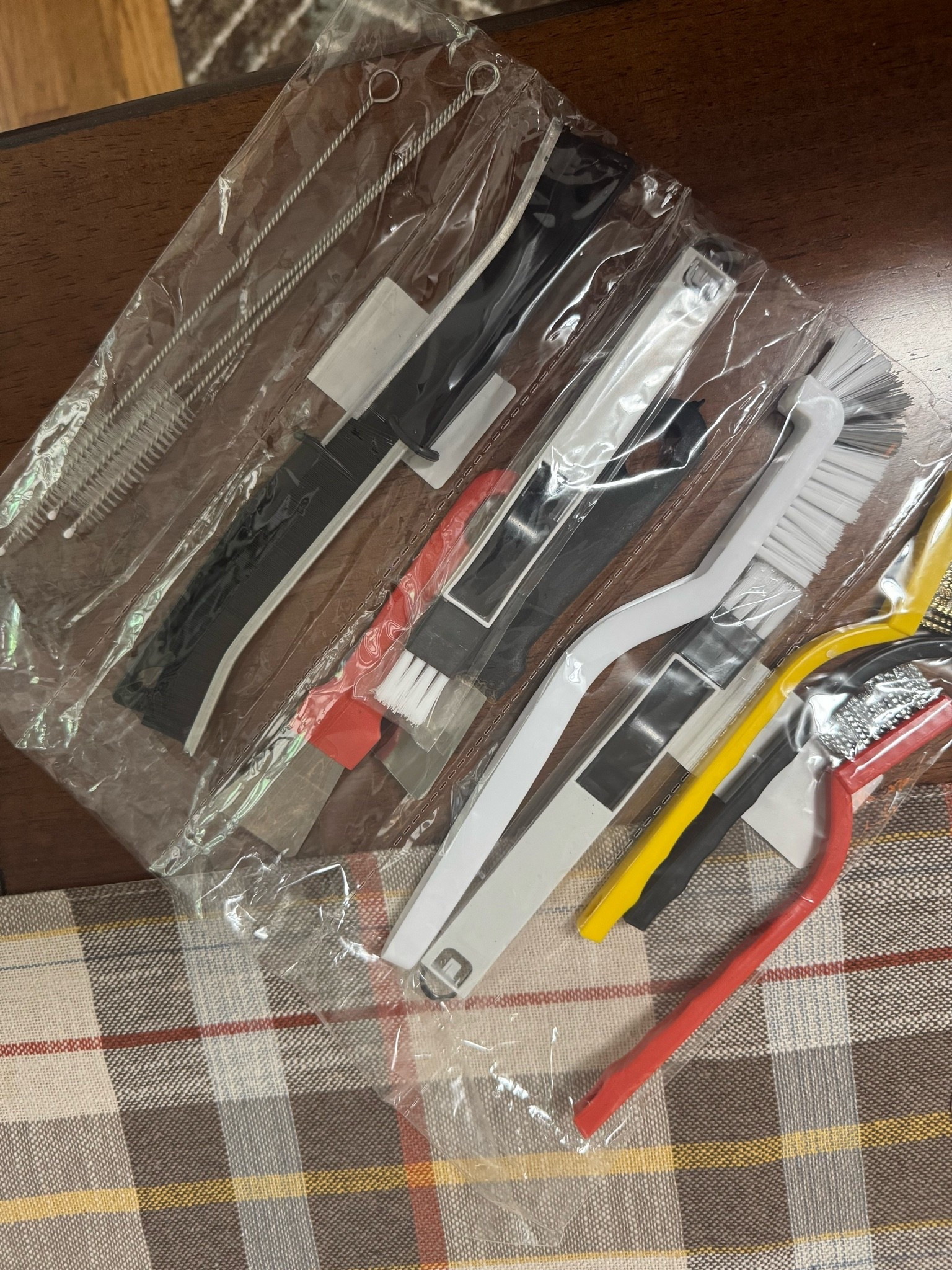 These are the best cleaning tools! I use them for all the hard to get places (toilet, shower, kitchen stove area) they fit in between the hard to get areas! Obsessed and so cheap!

#LTKHome