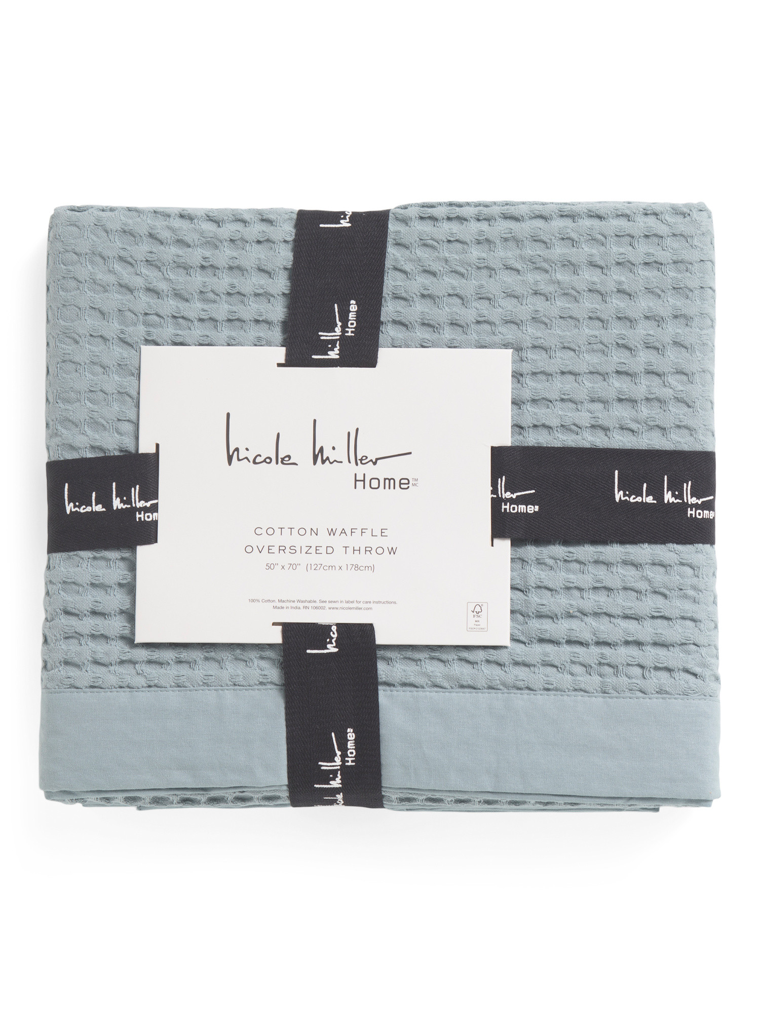 Cotton Waffle Oversized Throw | TJ Maxx