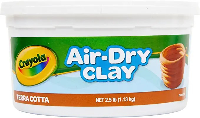 Amazon.com: Crayola Air Dry Clay, Terra Cotta No Bake Modeling Clay for Kids, 2.5lb : Toys & Game... | Amazon (US)
