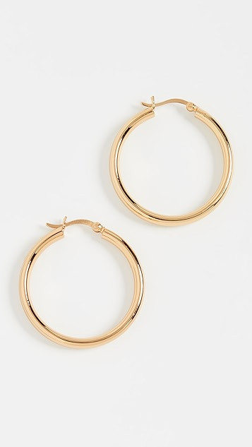 Thick Huggie Hoops | Shopbop