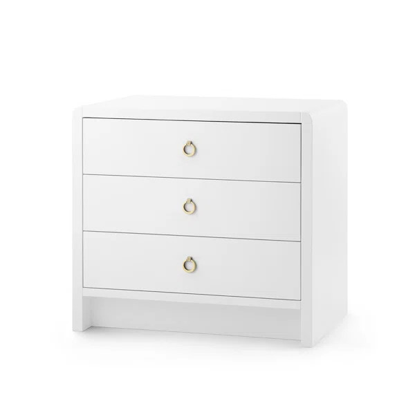 Bryant 3 Drawer Wood Nightstand | Wayfair North America