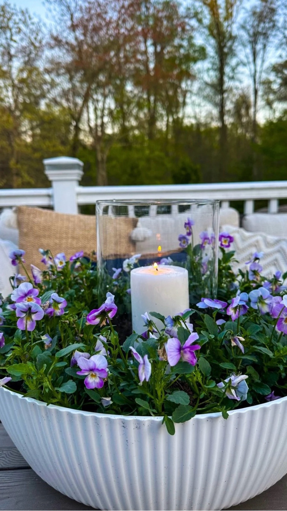 Illuminated DIY Garden Planter- My favorite easy trick for creating a warm, glowy outdoor space ✨Turning planters into centerpieces instantly elevates the whole vibe.

#LTKHome #LTKSeasonal
