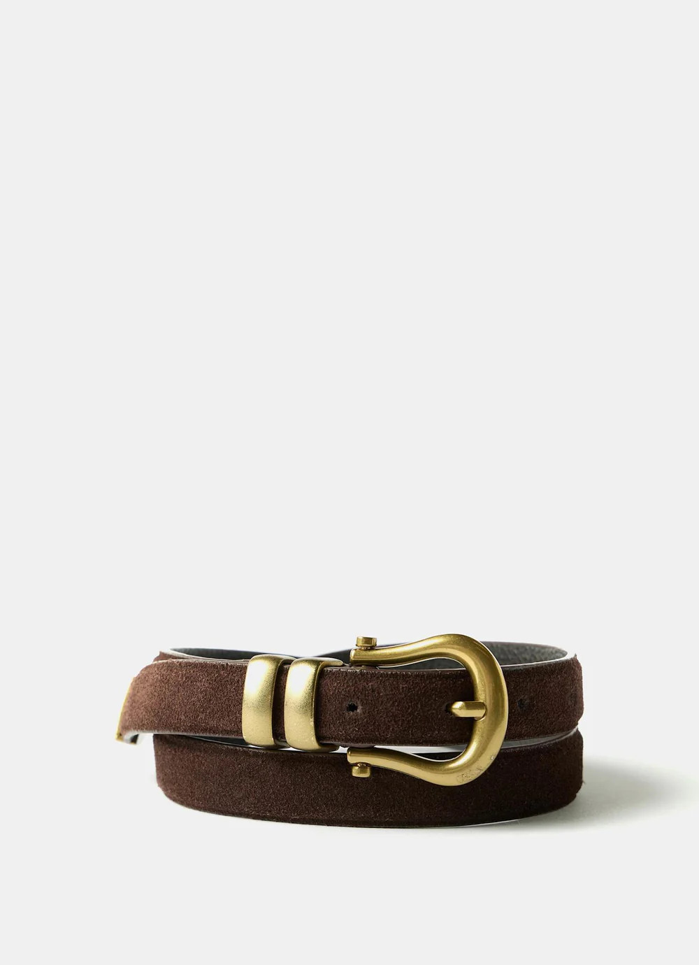 Brown Suede Belt | Mint Velvet