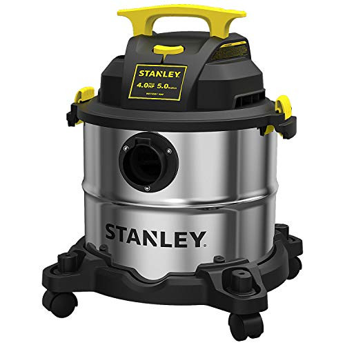 STANLEY SL18115 Wet/Dry Vacuum, 5 Gallon, 4 Horsepower, Stainless Steel Tank, 4.0 HP, 50" Sealed ... | Amazon (US)
