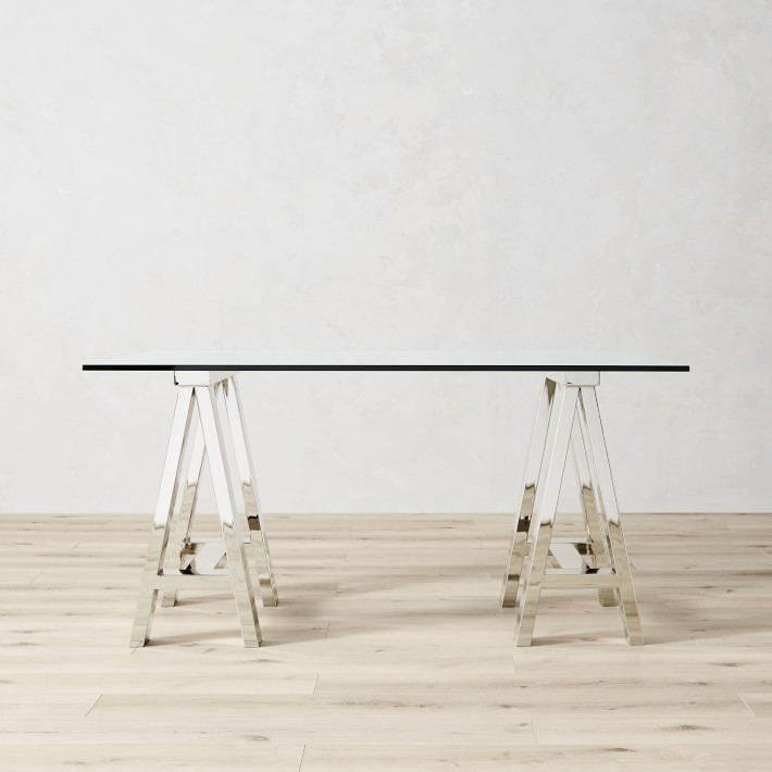 Mason Glass Top Desk | Williams-Sonoma