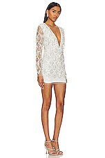 superdown Nia Sequin Fringe Dress in White from Revolve.com | Revolve Clothing (Global)