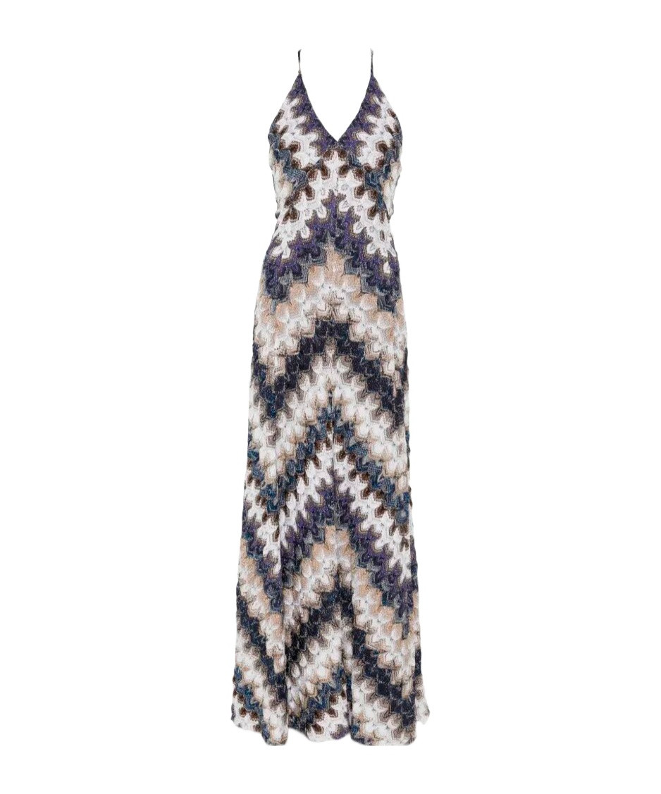 Missoni Zigzag Knit Maxi Knitted Dress | Senser US