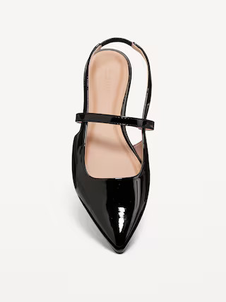 Pointed Toe Slingback Flats | Old Navy (US)