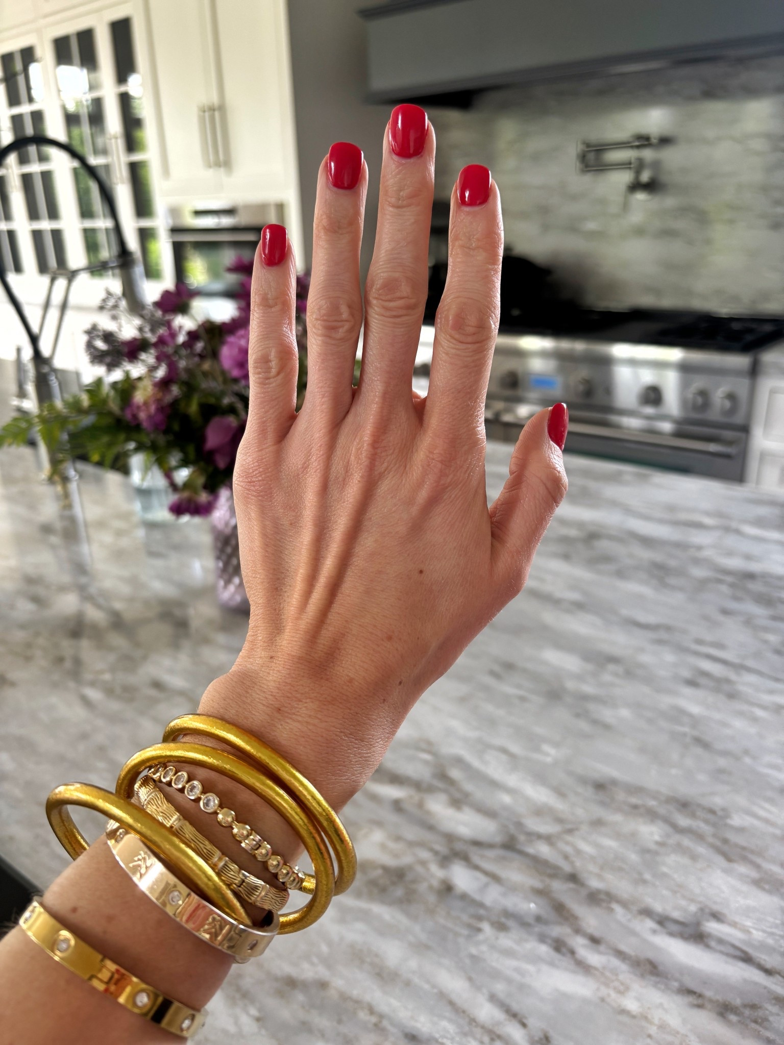 Miranda Frye and Budha girl bracelets for my stack - Miranda Frye bracelets are all on sale!