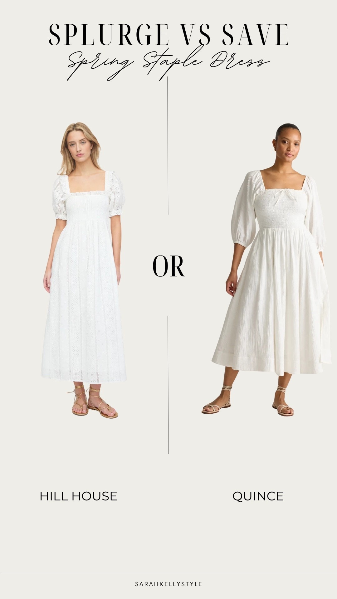 I love a white flowy dress for spring and summer! Here are two amazing options for different price ranges!

#LTKOver40 #LTKootd #LTKSeasonal