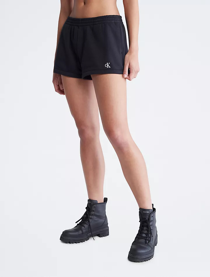 Archive Logo Fleece Shorts | Calvin Klein | Calvin Klein (US)