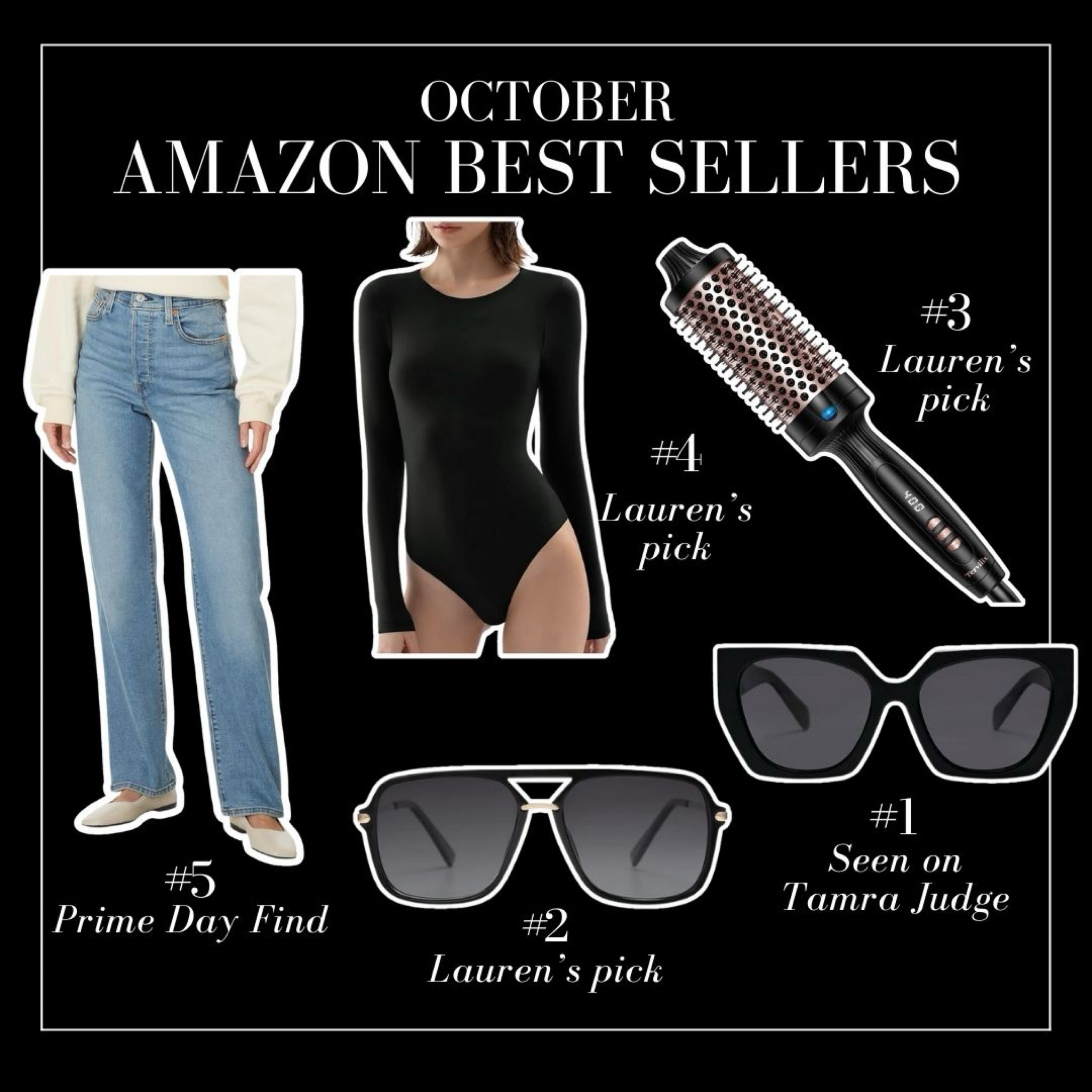 October Amazon Best Sellers