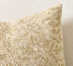 Cove Embroidered Pillow | Pottery Barn (US)