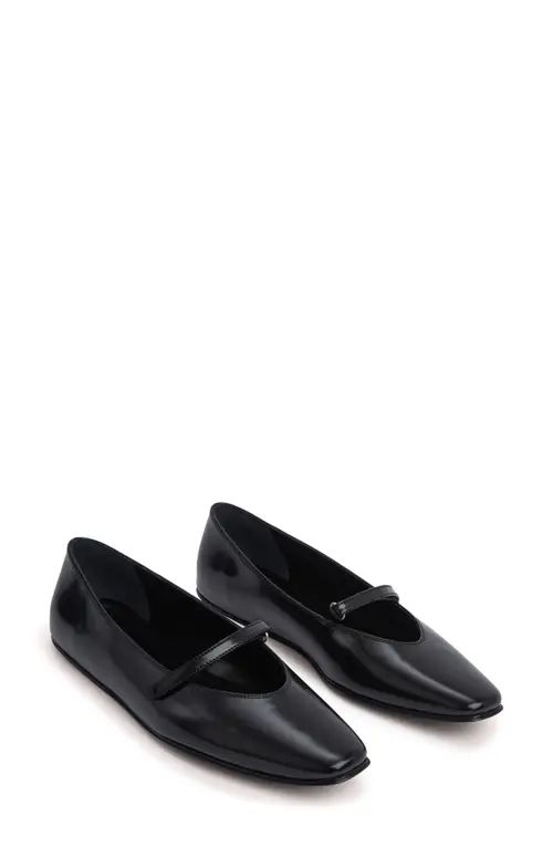 By Far Molly Ballet Flat in Black at Nordstrom, Size 5Us | Nordstrom