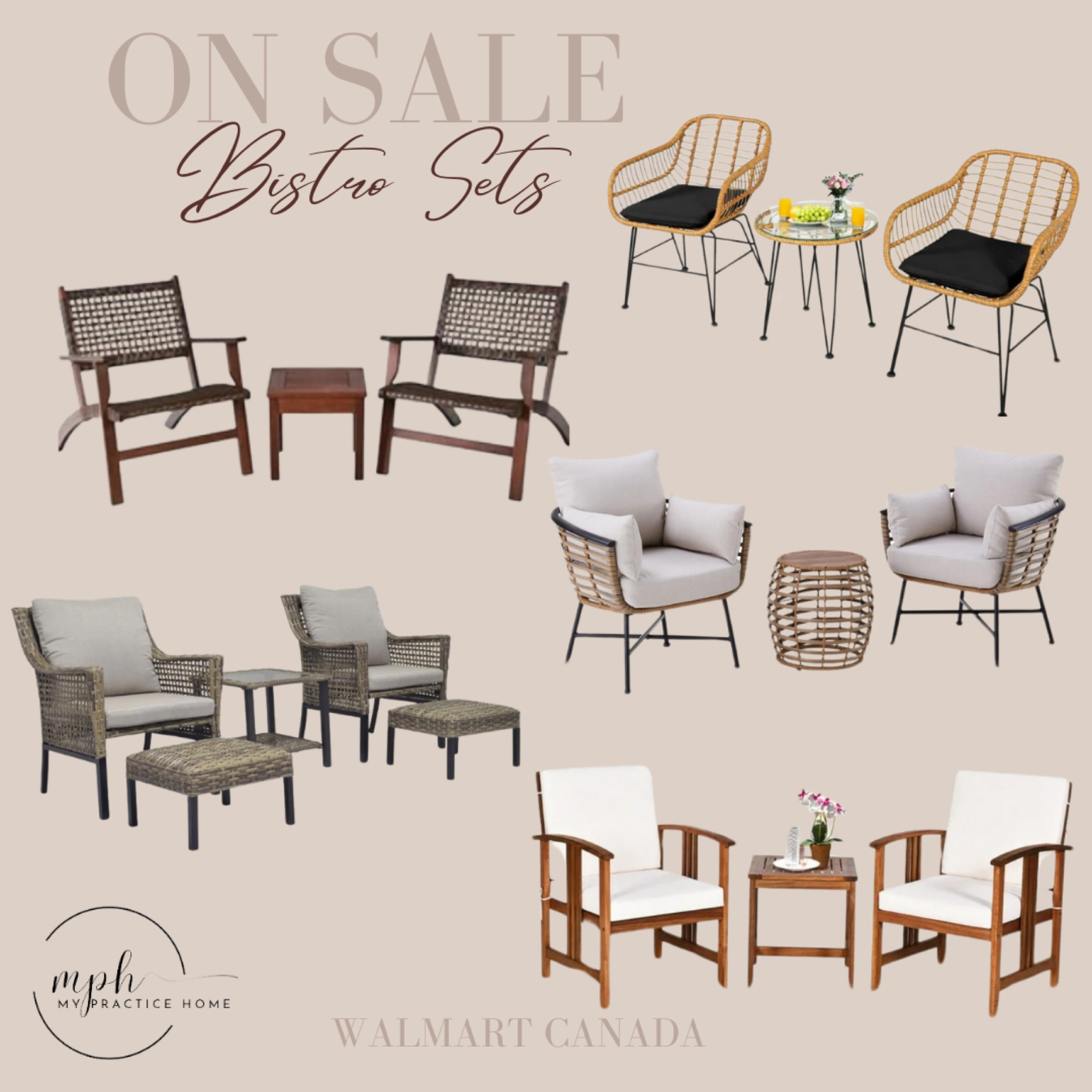 Searching for some patio furniture! I found some great sales at Walmart Canada!

#LTKSeasonal #LTKhome #LTKsalealert