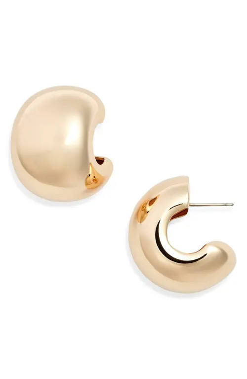 JENNY BIRD Gemma Hoop Earrings in High Polish Gold at Nordstrom | Nordstrom