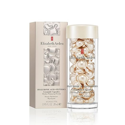 Elizabeth Arden Hyaluronic Acid + Peptides Ceramide Capsules Hydra-Plumping Serum | Amazon (US)
