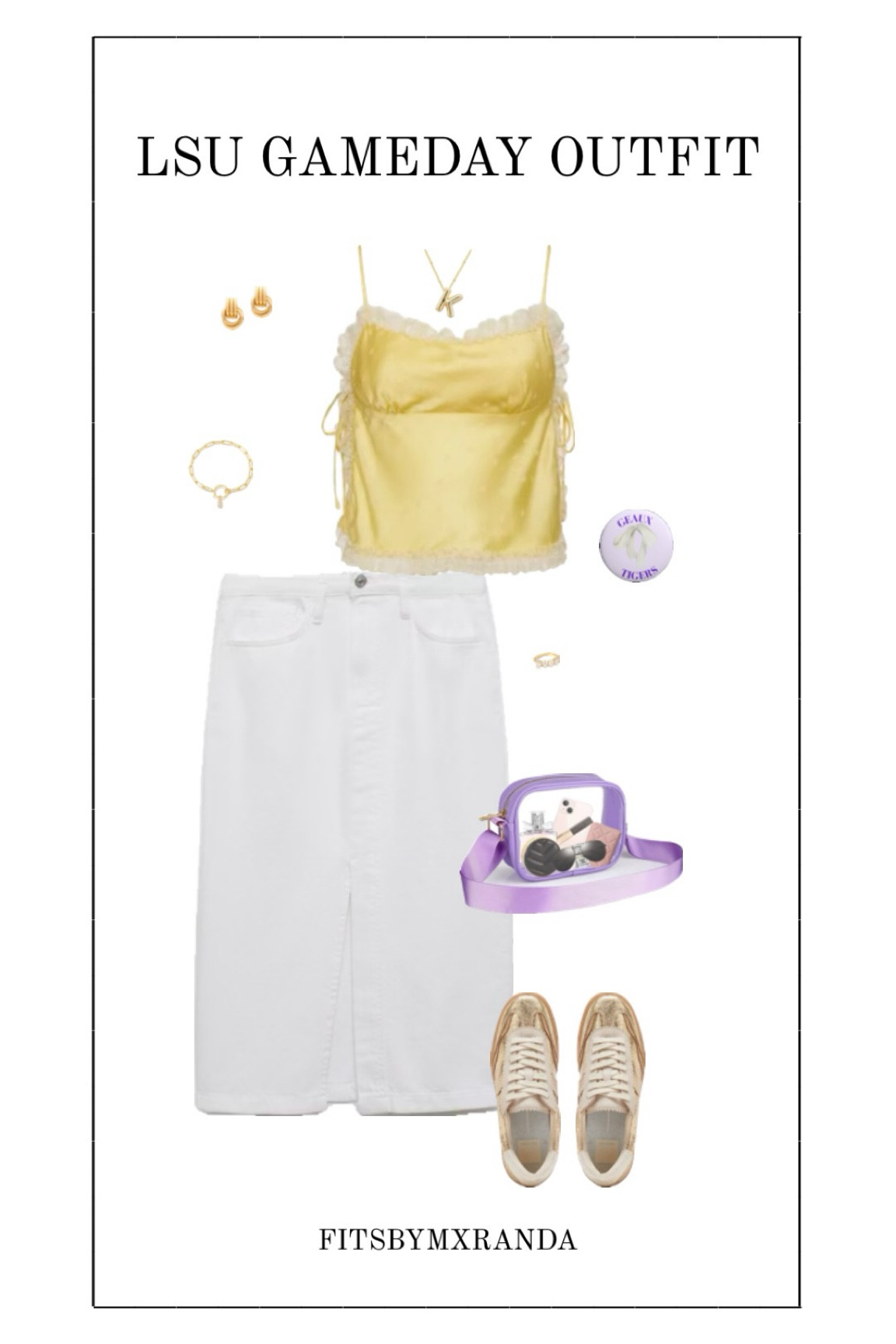 LSU Gameday Outfit

#LTKU #LTKStyleTip #LTKFindsUnder100