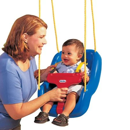 Little Tikes 2 in 1 Snug n Secure Swing Blue For 9 Months - 4 Years Old | Walmart (US)