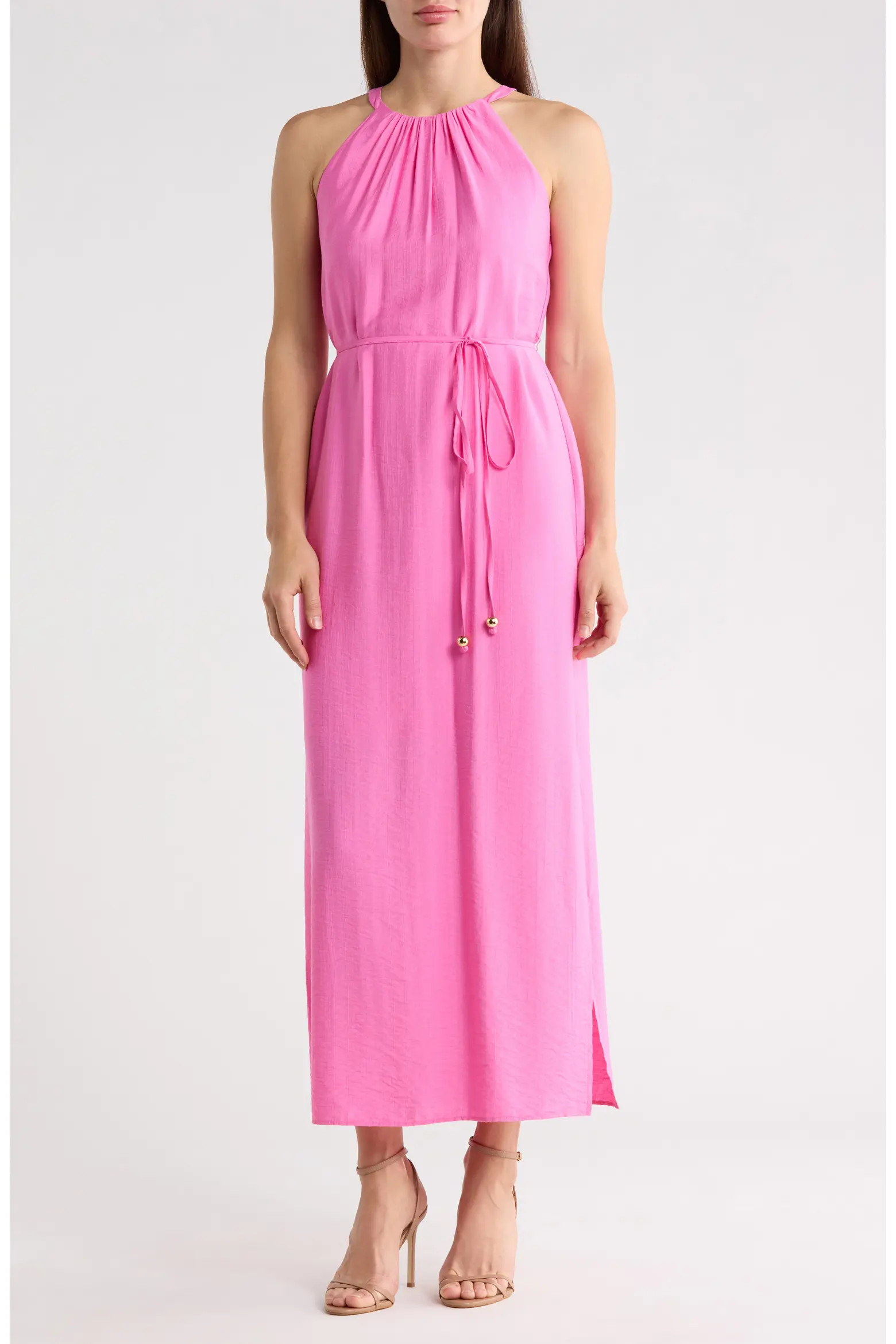 Sleeveless Textured Woven Dress (Women) | Nordstromrack | Nordstrom Rack
