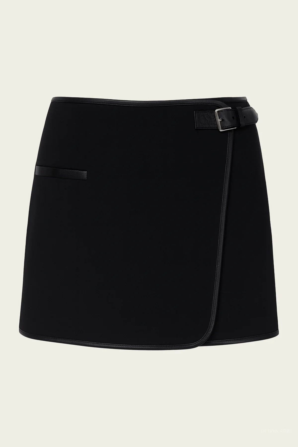 Sheridan Mini Skirt in Black - Black 8 US | Shop Olivia