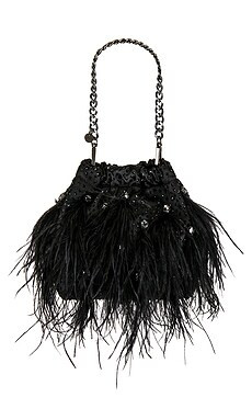 Livvy Feather Pouch
                    
                    olga berg | Revolve Clothing (Global)