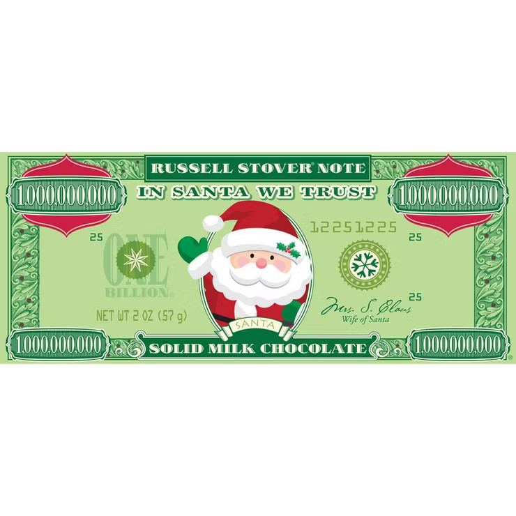 Russell Stover Holiday Milk Chocolate Bar - 2oz | Target