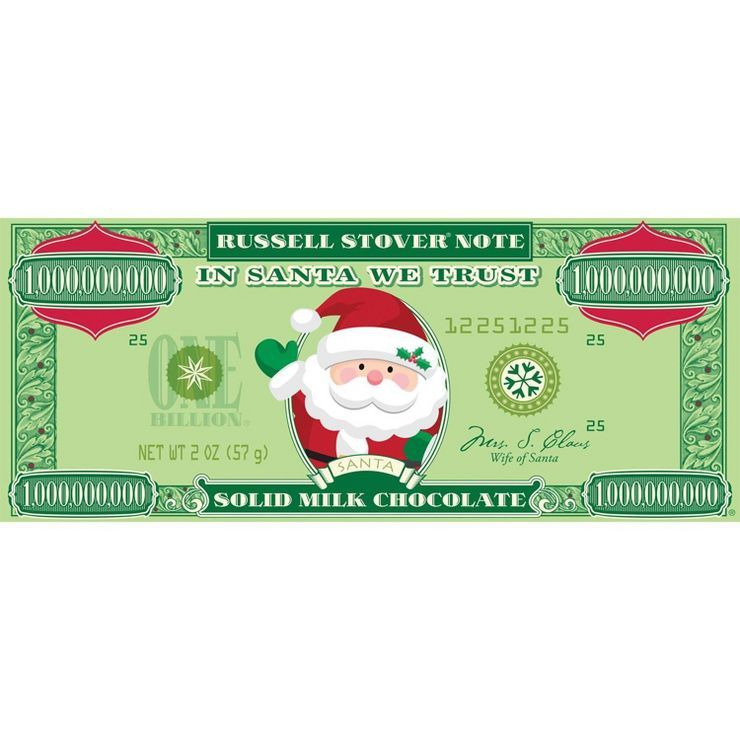 Russell Stover Holiday Milk Chocolate Bar - 2oz | Target