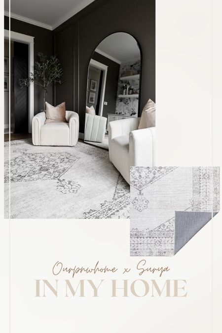 Introducing my new Rug collection with Surya #OurpnwhomexSurya. These PNW inspired rugs are designed with families in mind, and are a perfect collection full of neutral styles for any space in your home. 

Pictured here is the off-white rug from the Olympic Collection!

#LTKstyletip #LTKhome