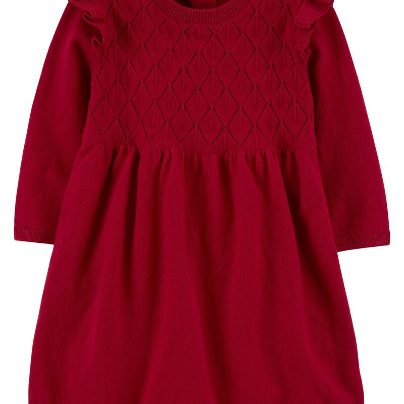 Baby Long-Sleeve Jersey Dress | Carter's