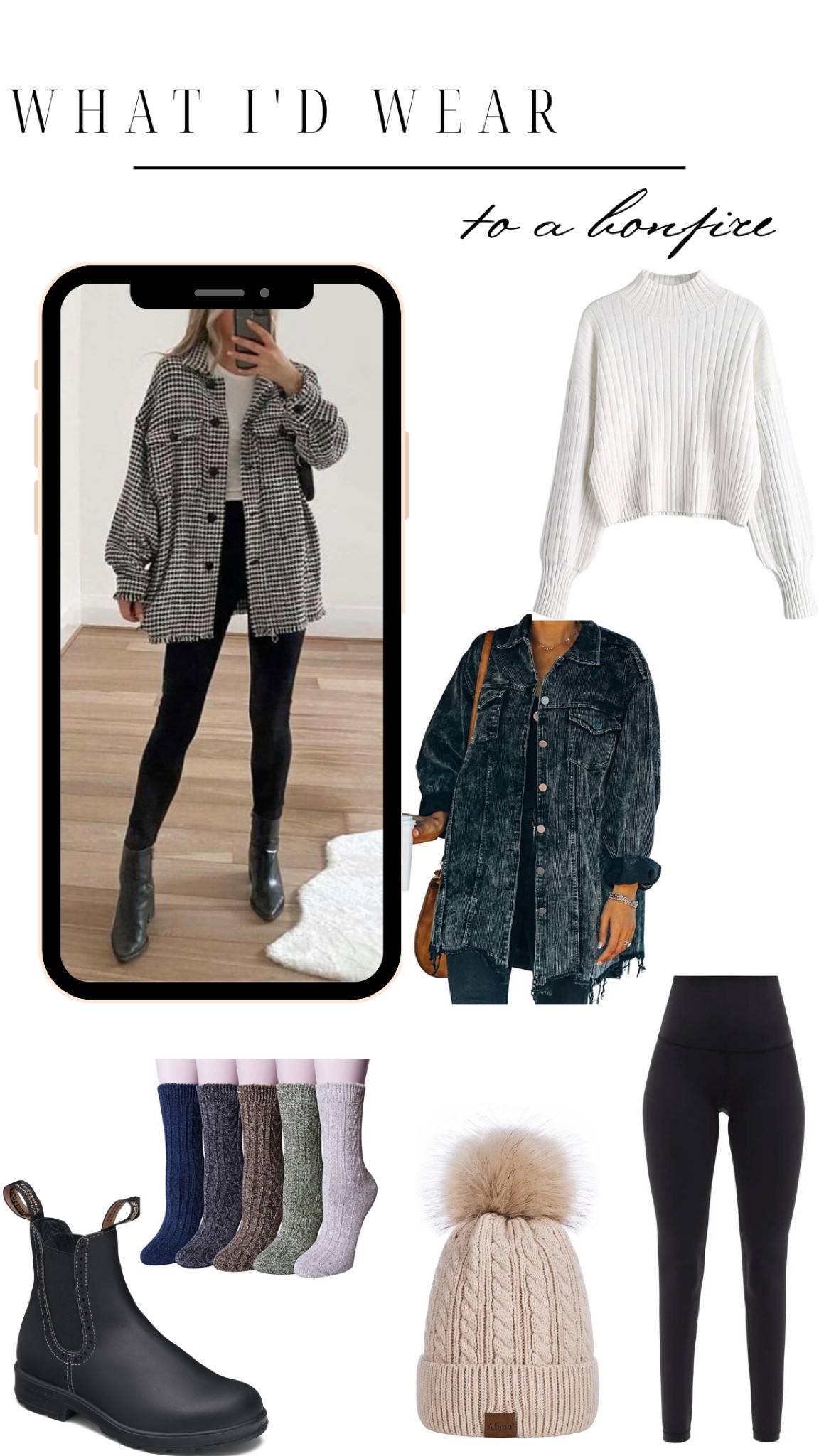“what I’d wear” to a bonfire 🍂🎃 
Pinterest photo for inspo! 

Fall outfit ideas, fall outfit inspo, bonfire outfit ideas

#LTKSeasonal #LTKbeauty #LTKstyletip